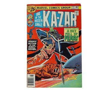Marvel Ka-Zar #17 Comic Book 1976 Bagged
